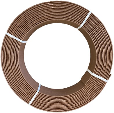 Ekoboard randafwerking 14 cm x 25 meter - cortenstaal 