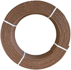 Ekoboard randafwerking 19 cm x 15 meter - cortenstaal