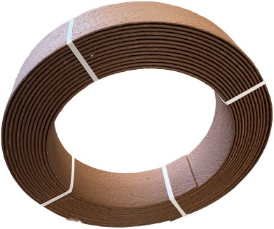 Ekoboard randafwerking 14 cm x 25 meter - cortenstaal-2