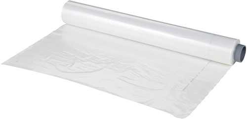 Asbest inpakfolie / Bouwfolie 25 x 4 meter - 200 my