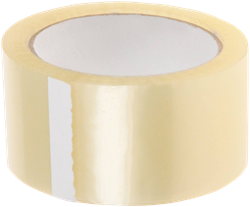 PP Plakband transparant 50 mm x 66 meter