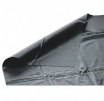 Aquagart Vijverfolie Pvc Folie Voor De Tuinvijver 0,5mm Zwart 1m X 4m