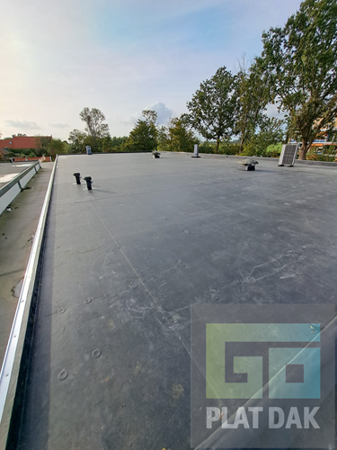 GO Plat dak EPDM in actie